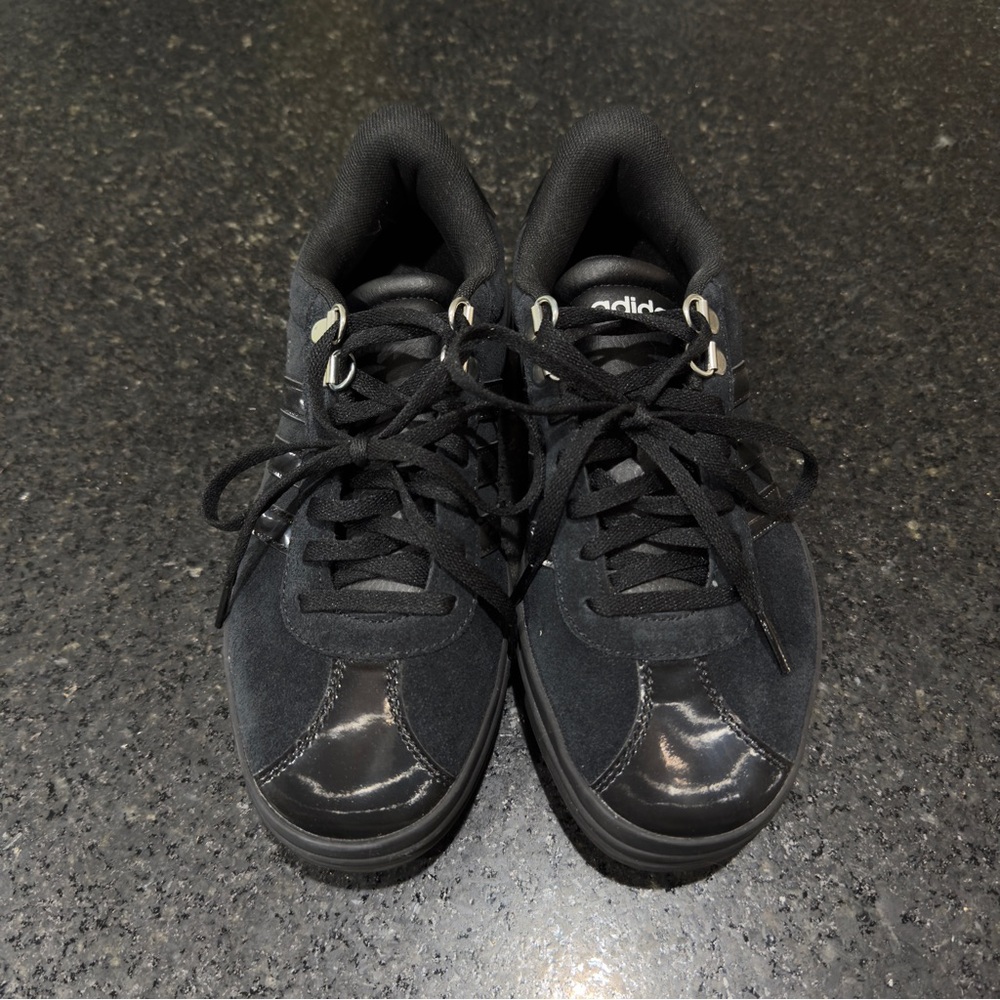 Adidas VI Court Women's Black Sneakers - Picture 2 of 6